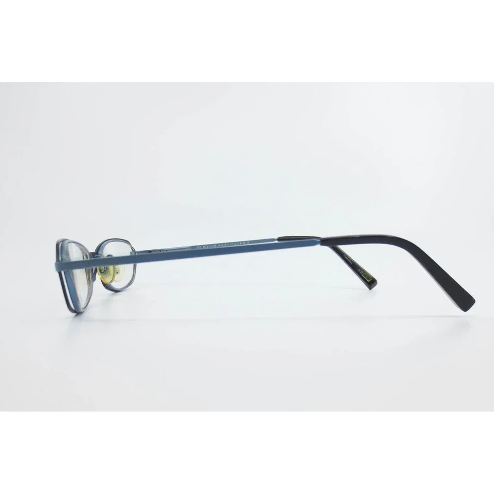 Kliik Denmark 231 123 Matte Navy Blue Black Oval Eyeglasses Frames 49-17-135